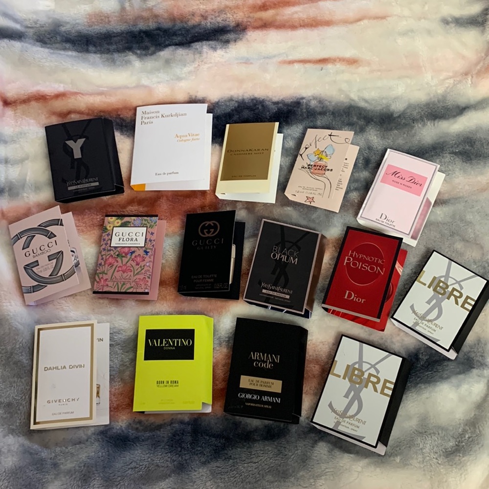 EAU DE PARFUM Gucci, YSL ,Valentino